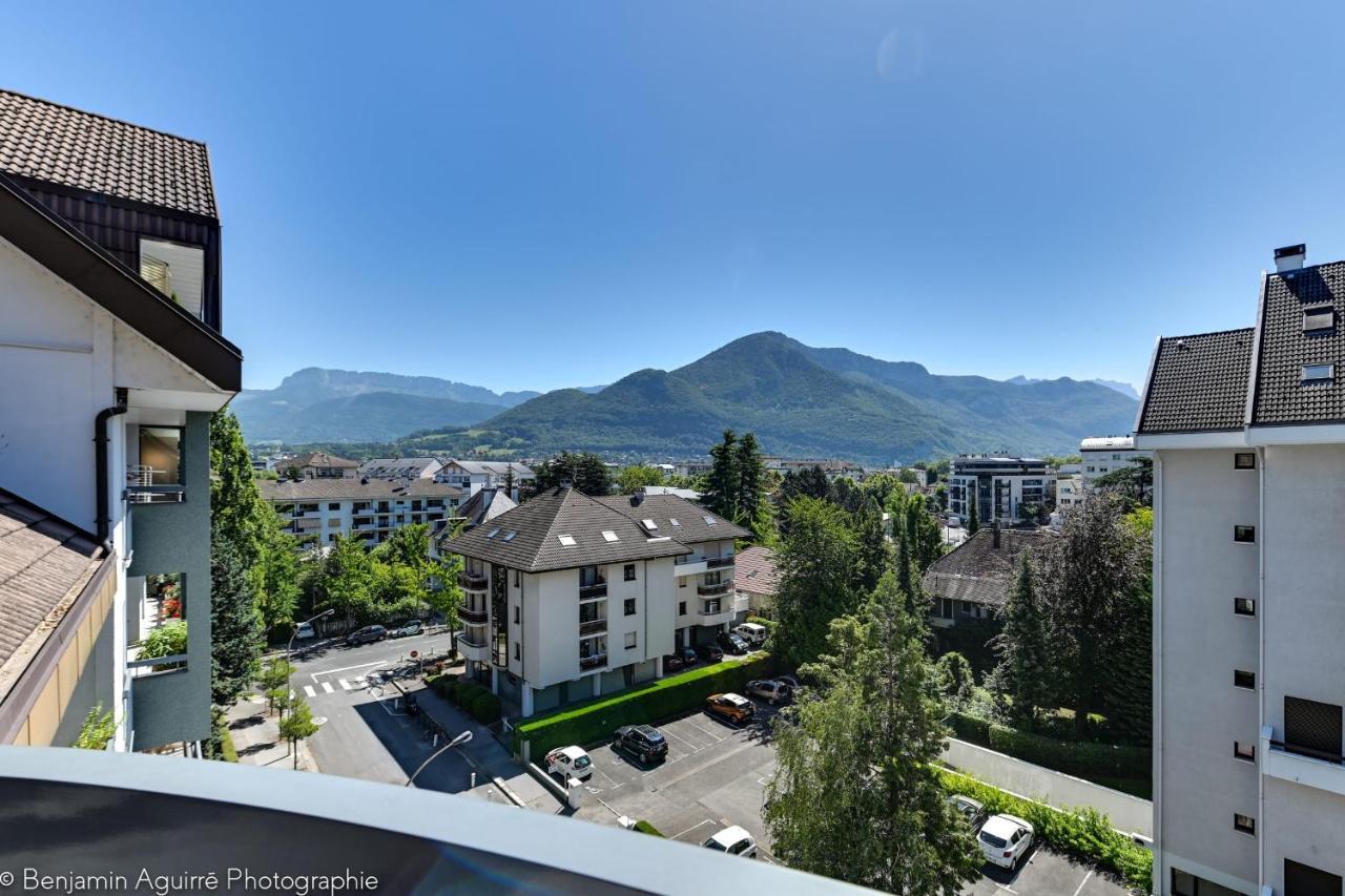 Le Thélème - Appartement Duplex à Annecy balcon&parking à 800m du Lac Exterior foto