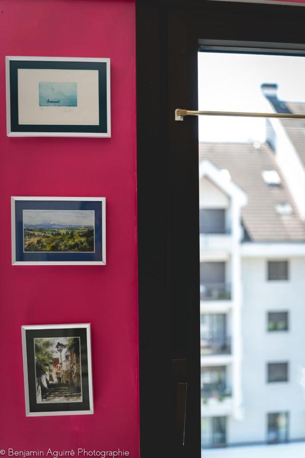 Le Thélème - Appartement Duplex à Annecy balcon&parking à 800m du Lac Exterior foto